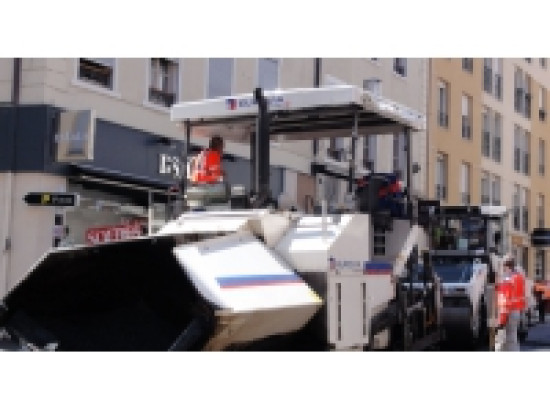 Grand rue d'Oullins : les travaux se terminent en début de semaine Grand rue d'Oullins : les travaux se terminent en début de semaine