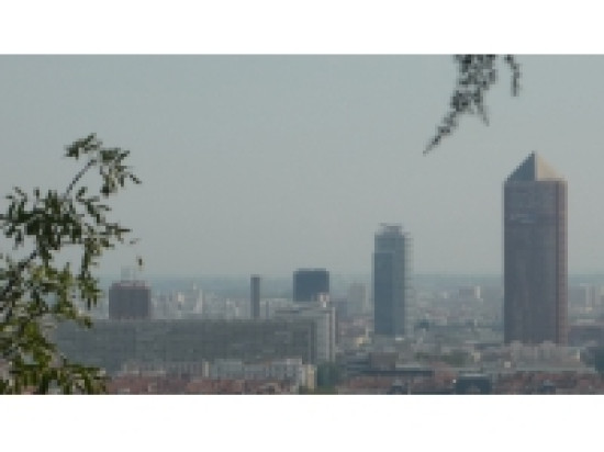 Beau temps et pollution &agrave; Lyon