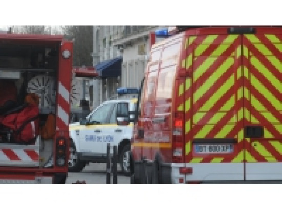 De gros moyens de pompiers d&eacute;ploy&eacute;s vendredi &agrave; Villeurbanne