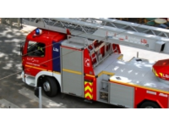 Une maison en flammes à Genay Une maison en flammes à Genay