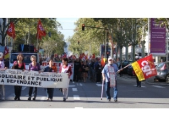 A Lyon, les retraités se mobilisent pour leurs pensions A Lyon, les retraités se mobilisent pour leurs pensions