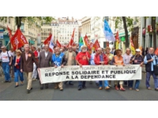 Les retraités se mobilisent contre le gel des pensions