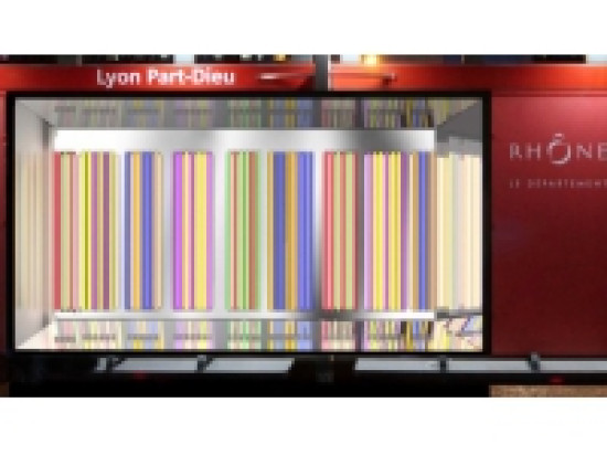 Le Rh&ocirc;nexpress en habits de f&ecirc;te pour la F&ecirc;te des Lumi&egrave;res