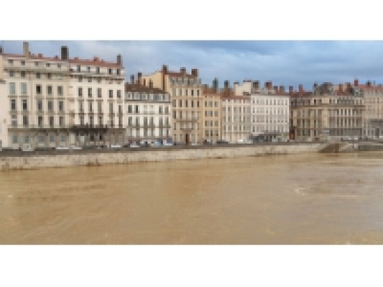 Lyon : la Sa&ocirc;ne de nouveau en vigilance jaune