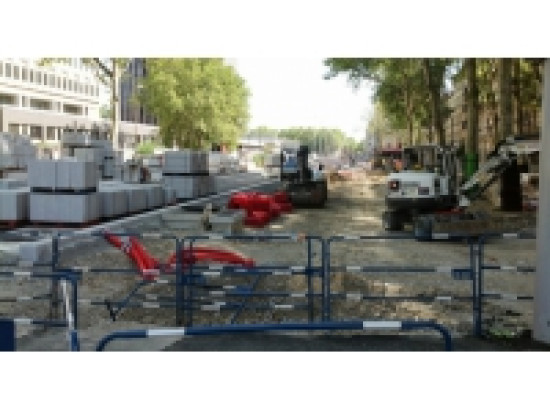 Circulation compliqu&eacute;e jusqu'&agrave; jeudi dans le secteur Garibaldi