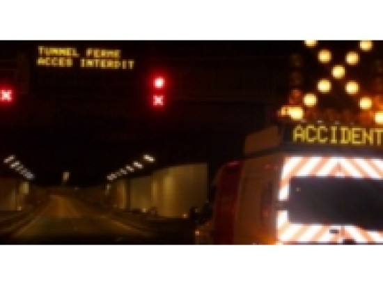 La circulation de nouveau possible sous le tunnel de Fourvi&egrave;re