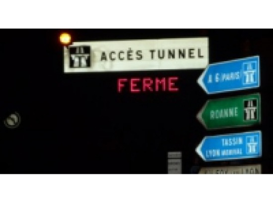 Fermeture nocturne du tunnel de Fourvière cette semaine Fermeture nocturne du tunnel de Fourvière cette semaine