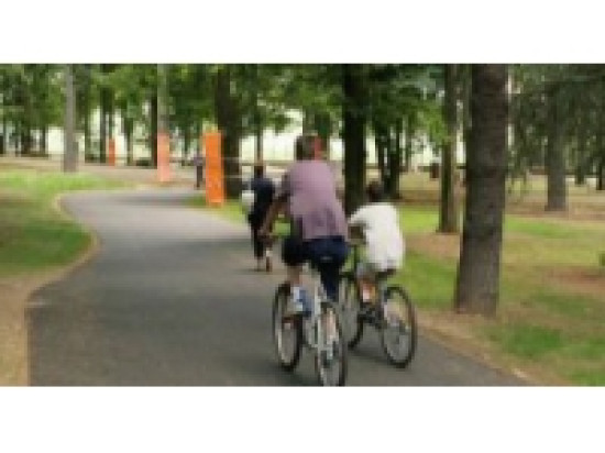 Une passerelle modes doux entre D&eacute;cines et Vaulx-en-Velin