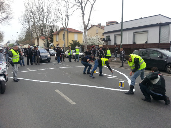 Opération des Motards en Colère mardi soir : leur parcours dans le Grand Lyon
