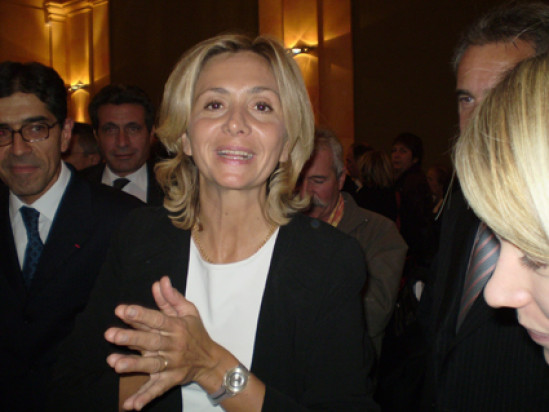 Valérie Pécresse chahutée à Lyon Valérie Pécresse chahutée à Lyon