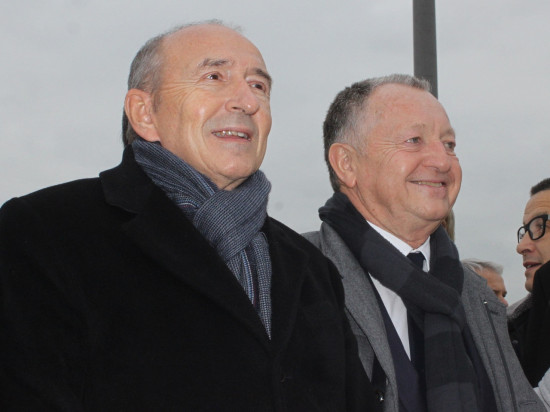 LOU à Gerland : Collomb et Aulas satisfaits de l'entrevue avec Ginon