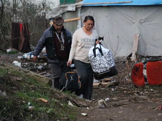 Lyon : un campement de Roms évacué à Gerland