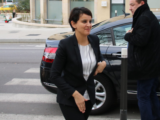 Najat Vallaud-Belkacem et Thierry Mandon en déplacement à Lyon ce jeudi