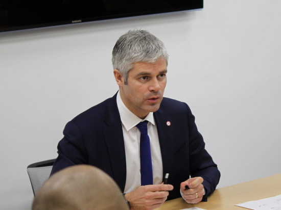 Pour Laurent Wauquiez, Emmanuel Macron représente "la mort de la politique"