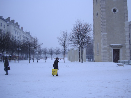 Attention au verglas à Lyon !