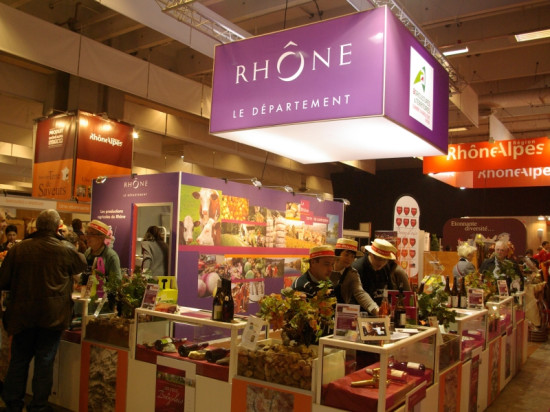 Le Rhône à l'honneur au Salon de l'agriculture (diaporama)