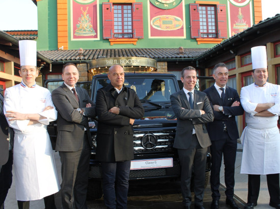 Mercedes offre une nouvelle étoile ... et une voiture à Paul Bocuse
