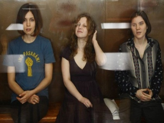 Lyon : un rassemblement de soutien aux Pussy Riot