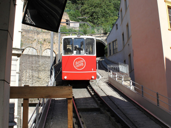 Fourvi&egrave;re : le funiculaire de nouveau op&eacute;rationnel