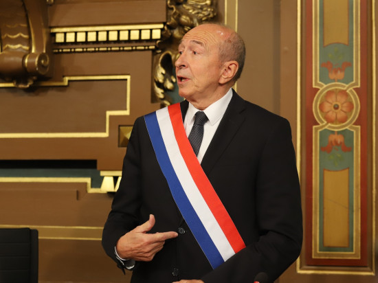 Gérard Collomb réélu maire de Lyon : "Que ce mandat soit un grand mandat"