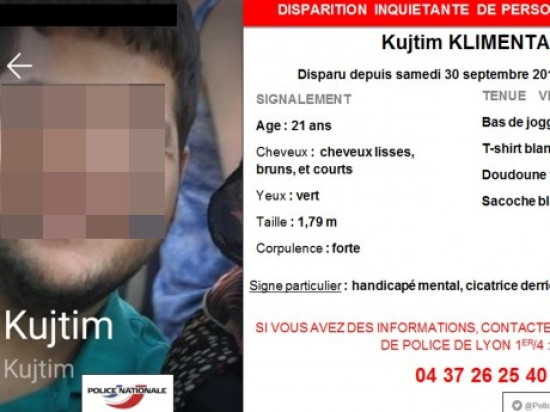 Disparition inquiétante à Lyon d’un jeune handicapé