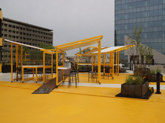 Ouverture du toit-terrasse des Halles, "un lieu pour se rencontrer" - VIDEO