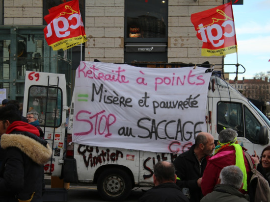 Réforme des retraites : un rassemblement à Lyon ce lundi contre l'utilisation du 49.3