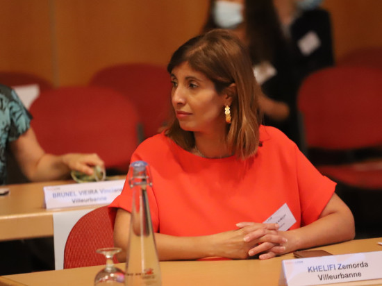 Zémorda Khelifi présidente du SDMIS du Rhône "pleinement engagée au service du territoire" selon Bruno Bernard Zémorda Khelifi présidente du SDMIS du Rhône "pleinement engagée au service du territoire" selon Bruno Bernard