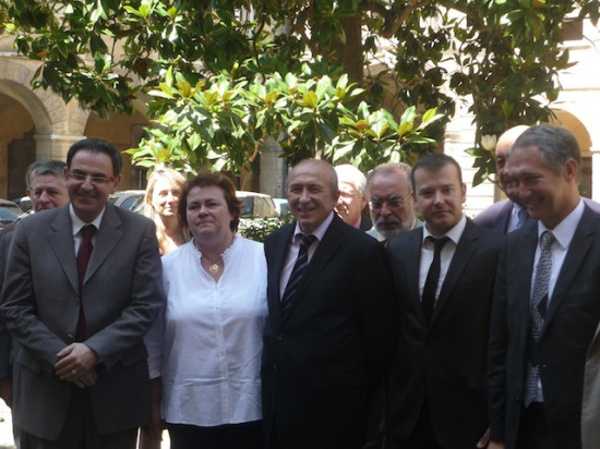 Gérard Collomb au chevet des HCL