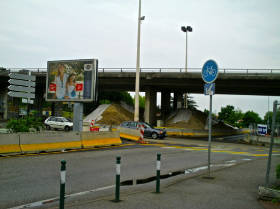 Un an d'avance pour les travaux du rond-point de Mermoz-Pinel