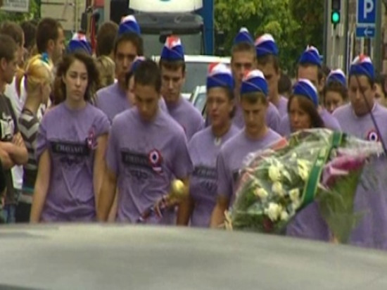 Une marche silencieuse en hommage au jeune homme décédé dimanche, à Chavanay