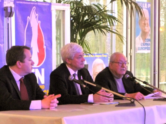 Le Pen à Lyon: " Le FN va créer la surpise"