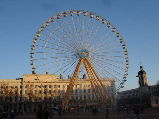 La grande roue de Bellecour installée lundi