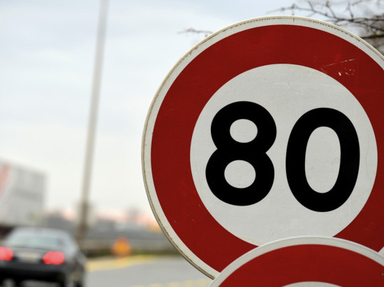 Limitation à 80km/h : levez le pied dès ce dimanche dans le Rhône !