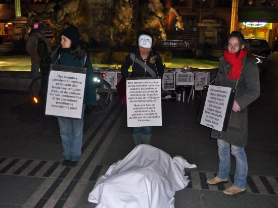 Les prostituées revendiquent Place des Terreaux