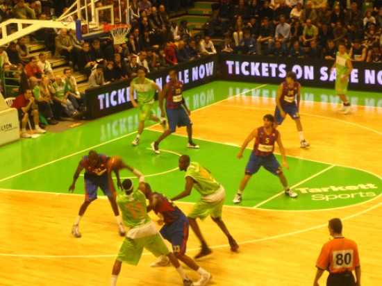 L'ASVEL a subi la loi de Barcelone L'ASVEL a subi la loi de Barcelone