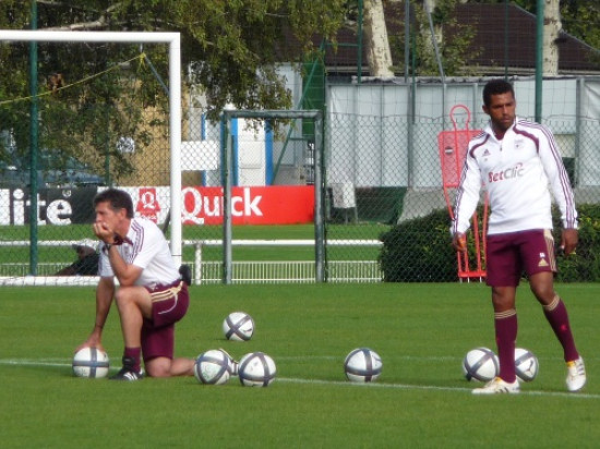 Entrainement en comit&eacute; restreint pour l'OL