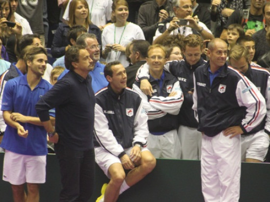 Gerland s’est enflammé tout le week-end pour l’équipe de France de Coupe Davis Gerland s’est enflammé tout le week-end pour l’équipe de France de Coupe Davis