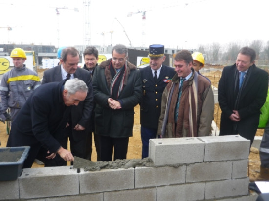 La construction du futur p&ocirc;le de la gendarmerie est en marche