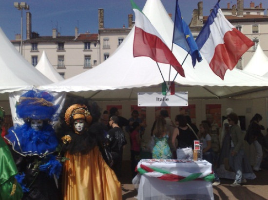 Le monde a rendez-vous place Bellecour