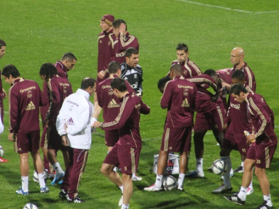 Les joueurs lyonnais reprennent l'entra&icirc;nement