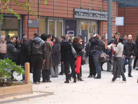 Mobilisation des salari&eacute;s du centre d'appels T&eacute;l&eacute;performance