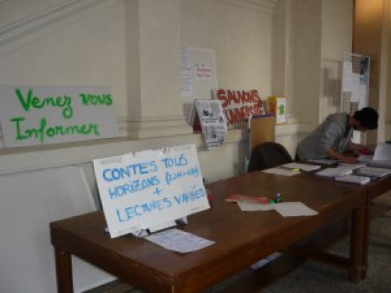 Mobilisation nocturne à la Cité scolaire Sembat-Seguin de Vénissieux