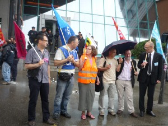 Un syndicaliste placé en garde à vue
