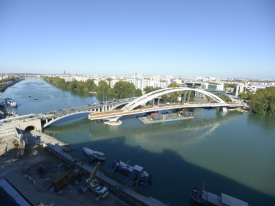 Le Pont Raymond-Barre fait désormais partie du paysage lyonnais
