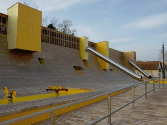 Lyon : une nouvelle aire de jeux au parc Blandan