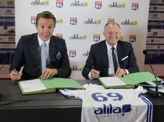 OL : un nouveau sponsor maillot, mais toujours de la place sur le toit