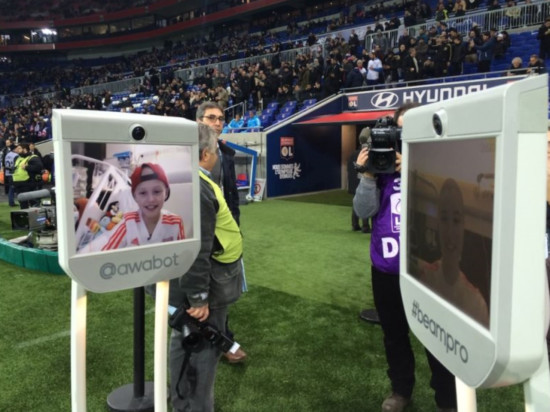 OL – Nantes : les enfants malades au coeur du Parc OL