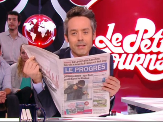 Le Progrès tourné en ridicule par le Petit Journal - VIDEO