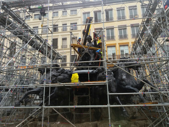 Rénovée, la Fontaine Bartholdi est inaugurée ce jeudi soir
